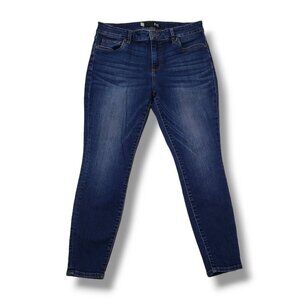 Kut from the Kloth Donna Ankle Skinny Jeans Womens 8 Petite High Rise